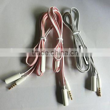 3.5mm stereo male to female audio aux cable