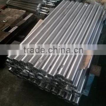 Hard chrome plating offan shaft