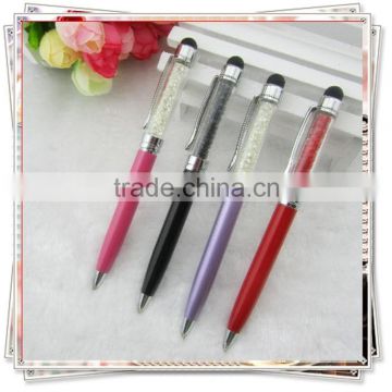 TCR-02 Popular crystal touch pen , crystal bling stylus pen