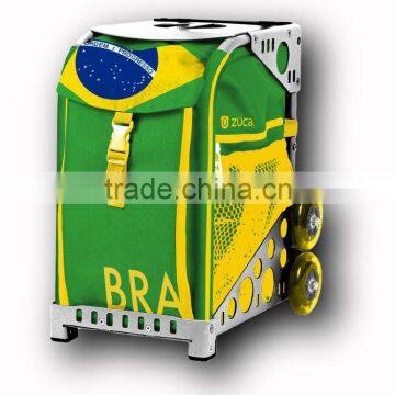 Trolley Brazil flag pet bag