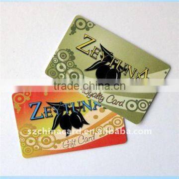 Full color PVC VIP membership card