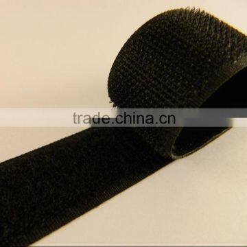 Hook Loop Fastener Tape Self Adhesive Hook and Loop 1" 5 Yard Black and White Fastener Tape Sticky Back Tape photo-4