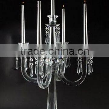 popular crystal candelabra price with hanging crystal