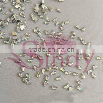3D Nail Art Wheel AB Color Special Shape Mini Acrylic Rhinestone Nail Art Wheel ZX:AT08