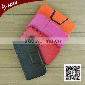 hot selling wallet case for Samsung S4