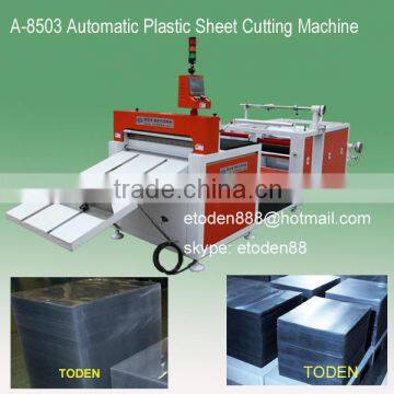 flatten and cut film machine , PET film cut machine,