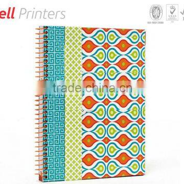 Spiral bound school writing notebook printing from India