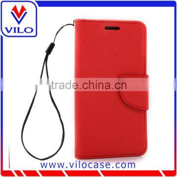 Flip Leather Wallet Case for LG Tribute 2 / LS665 photo-2