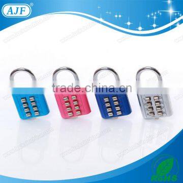 AJF High quality and security Chrome Plated Outdoor Push Button box lock