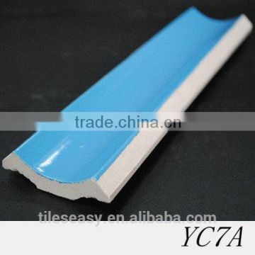 ceramic tile corner trim for swimming pool