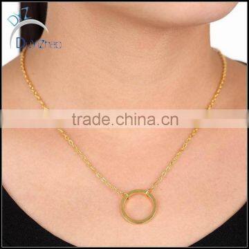 Hot Sell Latest Fashion Simple Gold Ring Pendant Designs photo-3
