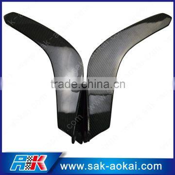 100% Real Carbon Fiber Car Front Splitter Flap for Universal Using photo-2