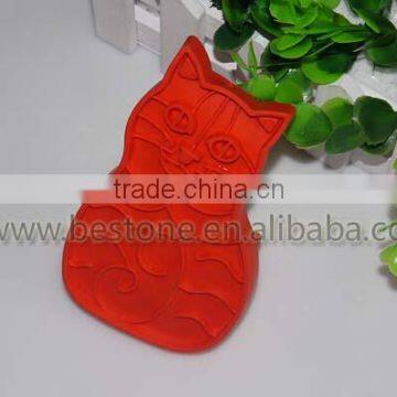 Rubber Dog Grooming Hair Brush photo-3