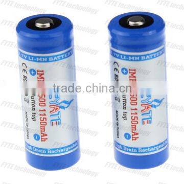 e-cigarettes rechargeable battery 18490 for mechanical mod