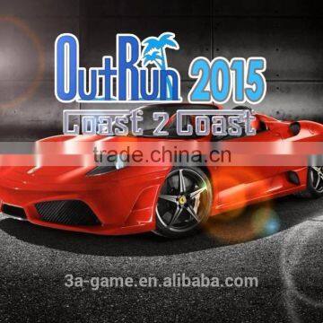 Outrun Mothergame Board Simulator Video Racing Car Game For High Resolution Coin Operated Game Machine