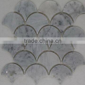 Supply Natural colored hexagon mosaic tile
