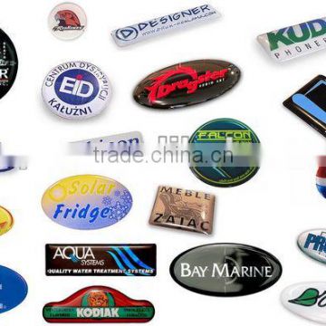 Brand Non yellowing PU dome sticker