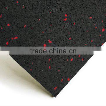 Professional EPDM Sparkled Gym Rubber Flooring Quality Choice Most Popular photo-4