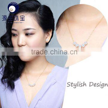 Fashion Jewelry White 6.5-7mm Cheap Aaa Perle Akoya Pendant for Women
