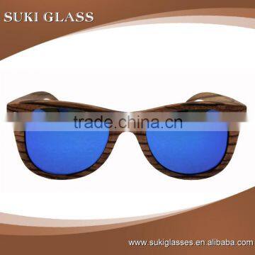 2016 Recycled Popular Novelty Sunglasses Nature Zebra Wood Okay Sunglasses photo-5