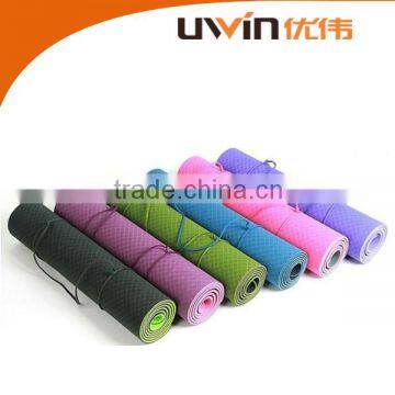 Customized eco friendly 4mm-10mm tpe closed cell yoga mat