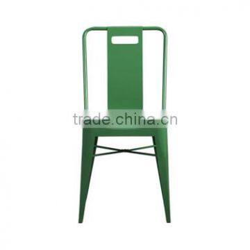 INDUSTRIAL FLAP METAL GREEN CHAIR , SIMPLE METAL INDUSTRIAL FURNITURE CHAIR