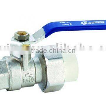 PP-R brass ball valve