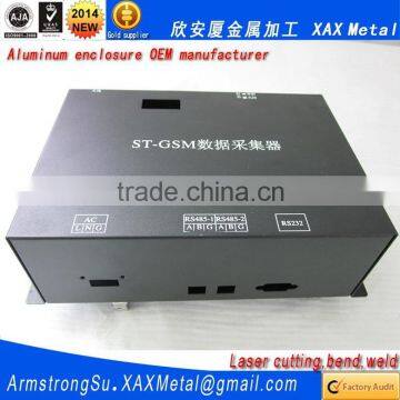 XAX36Alu OEM ODM customized laser cut bend weld plate aluminum sheet metal panel enclosure