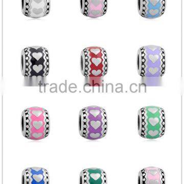 11 Colors 8*11mm Enameled 316L Stainless Steel Drum European Charm Beads High Quality Jewelry Accessories SEB-LG740 photo-6