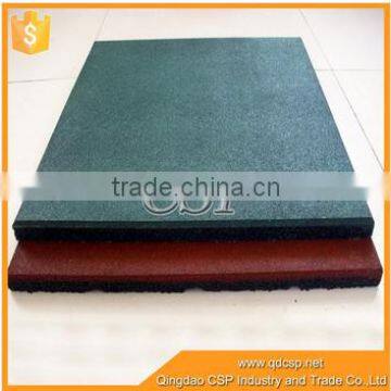 high quality cheap rubber floor tile/outdoor rubber flooring