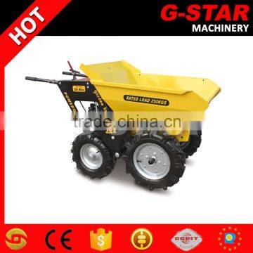 BY250 garden tracked power barrow 250kg loading power barrow