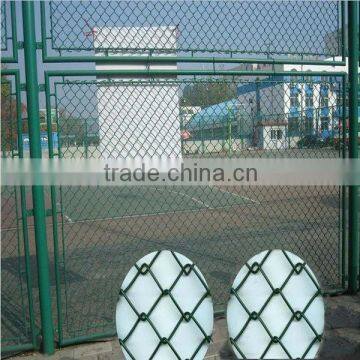 2015, China good galvanized chain link fence( diamond wire mesh)