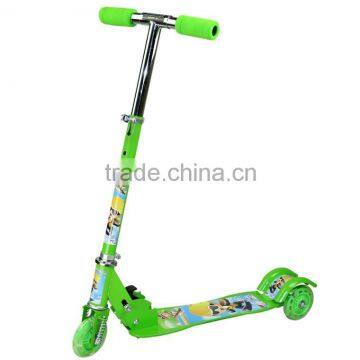 Low price metal foldable foot kick scooter