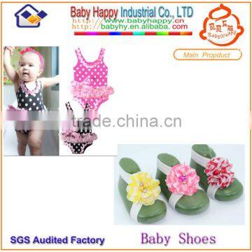 cool romper and fancy baby shoes