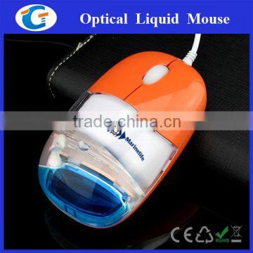 unique promotional gifts wired mini liquid mouse
