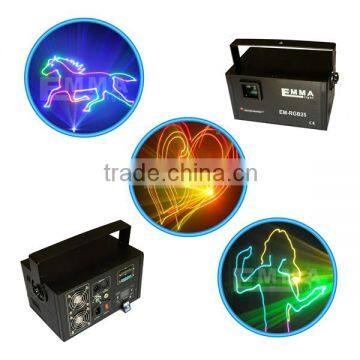 Rgb Laser 3 Watt Pub Laser Light Projector Animation Beam 3 Watt Rgb Laser Projector