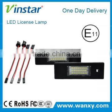 2014 New Car accessories led tail light license plate lamp led number light for E87 E85 E63 E64 E81