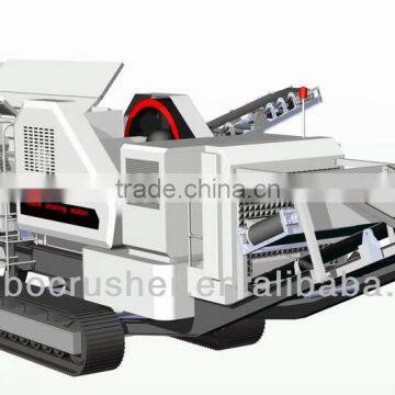 coral mobile stone crushing plant for concrete block                        
                                                Quality Choice