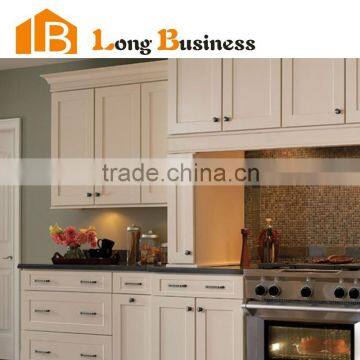 LB-DD1120 Good interior design solid wood kitchen cabinet manufacturer