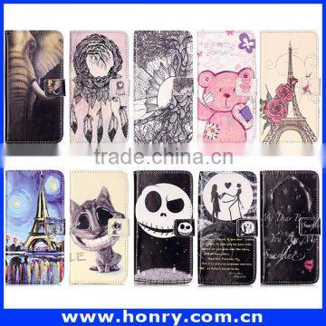 Leather Flip Cover Case Wallet Cover Pu Leather Cell Phone Case for HUAWEI P9/G8mini photo-6