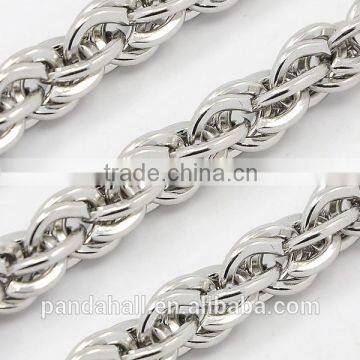 316 Stainless Steel Rope Chain, Jewellery Chain Maille(CHS-K001-14-6mm)