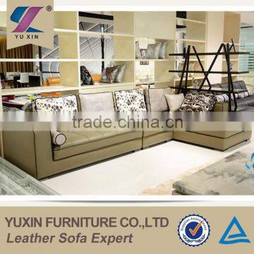 Classical vintage style wooden leather sofa design,cheap leather sofa set for living room