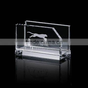 Crystal Stationery -Business Card Holder