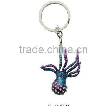 octopus shape key chain