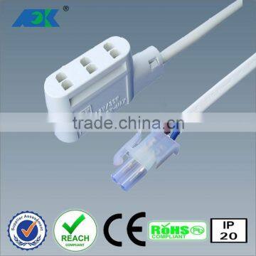 Aluminium Hanger Rod Led Auto Light for Wardrobe with Battery Supply Fongkit AMP led strip 3 way junction boxes