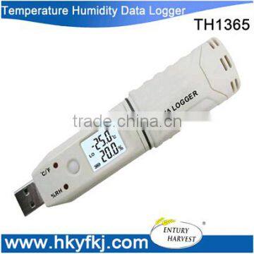 portable humidity temperature sensor data logger usb