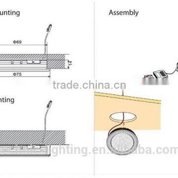 Functional LED Cupboard Lamps,modern LED Showcase Light,commercial LED Under Cabinet Lighting photo-2