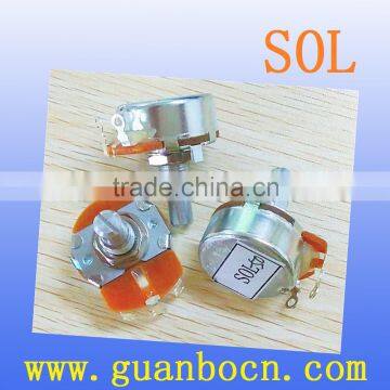 SOL-wirewound potentiometer 100k ohm-24mm Potentiometers Rotary Potentiometers resistor wirewound potentiometer