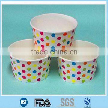 Ice Cream Food Paper Cup Container With Lid photo-2