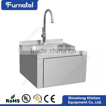 High Quality Top SS304/201 Nsf Small Stainless Steel Industrial Kitchen Sink